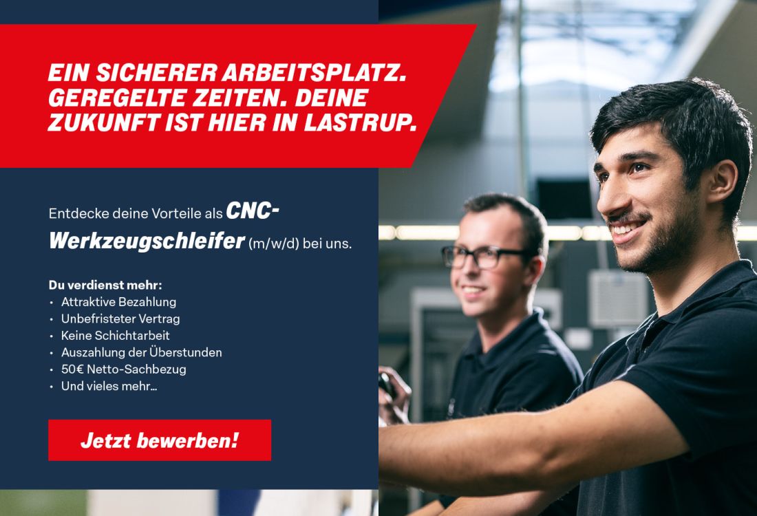 Anzeige Arbeit zwei Männer